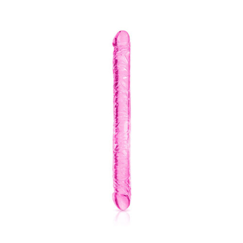 Fleksibilni Dupli Dildo 34cm Pure Jelly Pink