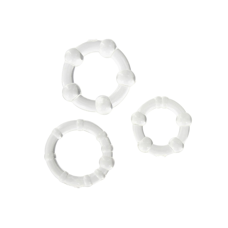 Set od 3 prstena Stay Hard Three Rings