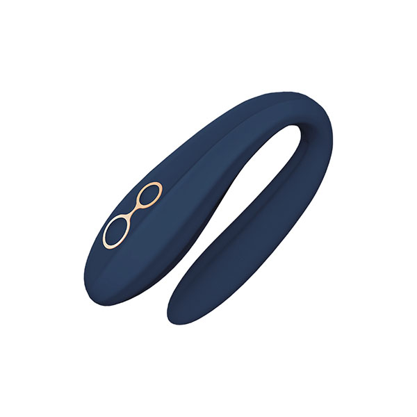 Plavi kvalitetni vibrator za parove