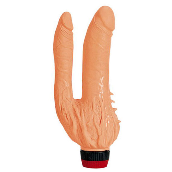 Realistični vibrator za duplu penetraciju